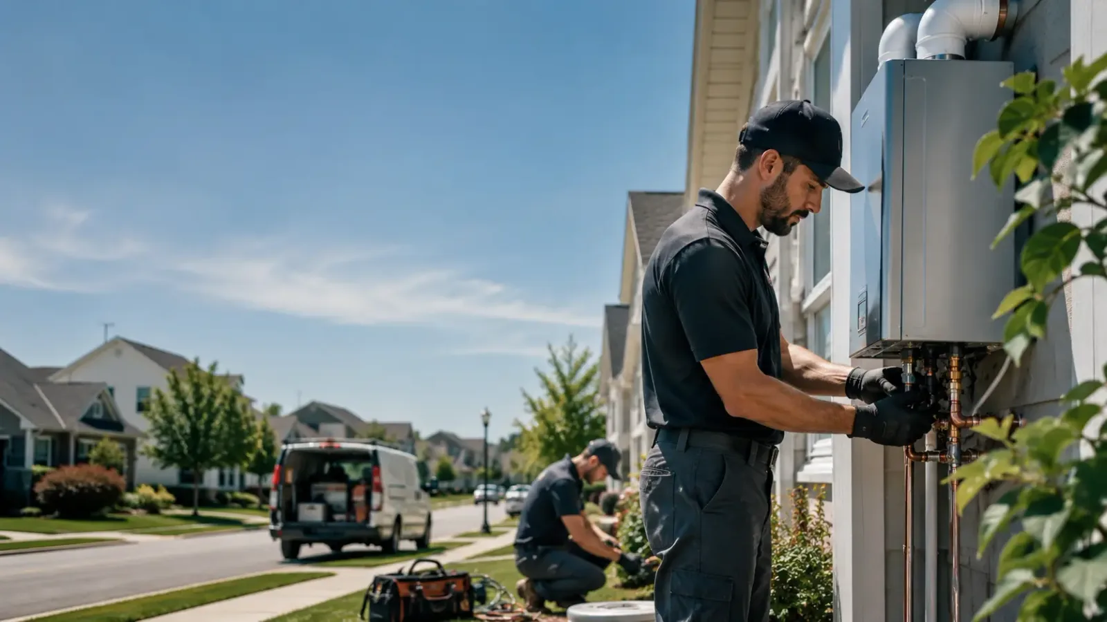 Tankless Water Heater Installation in Marion, ND